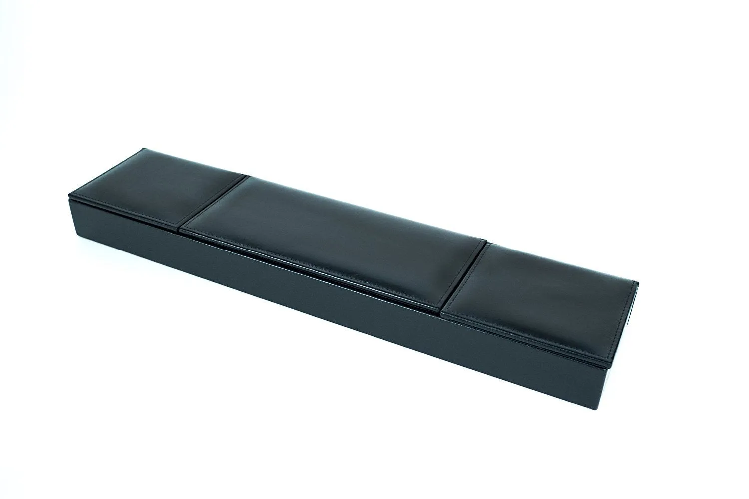 Bosca 3 Compartment Desk Organizer Old Leather