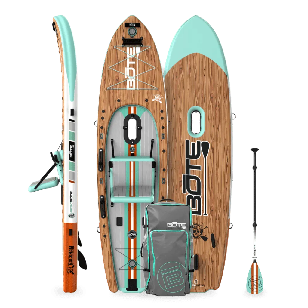 BOTE Rackham Aero 12'4" Classic Mangrove Inflatable Paddle Board