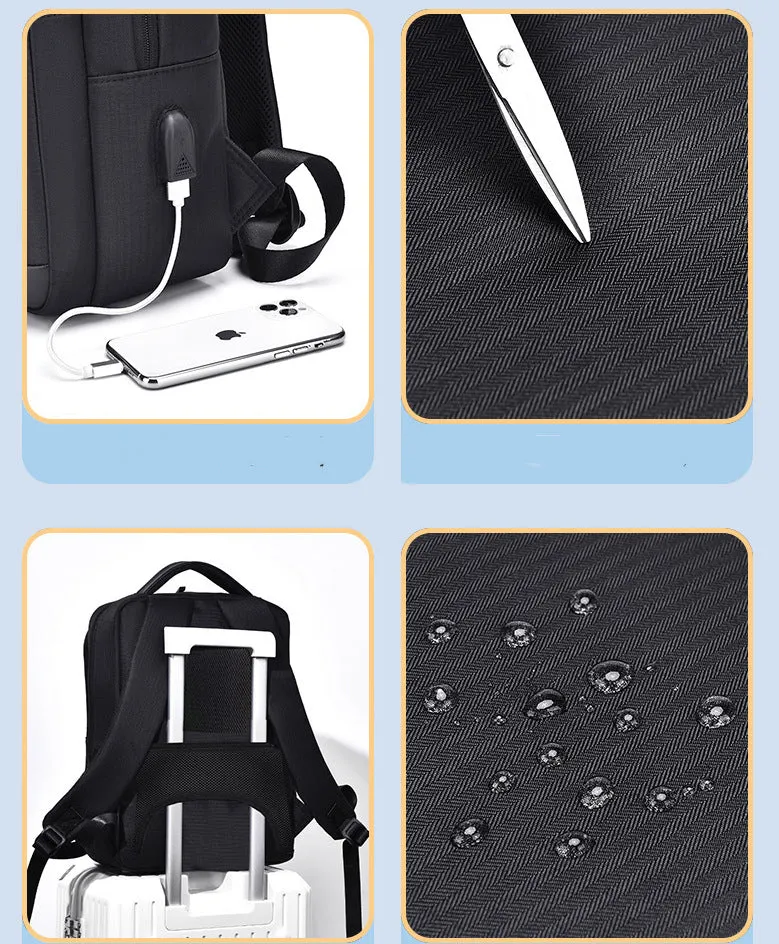 BP803 - Premium High End Travel Laptop Bag