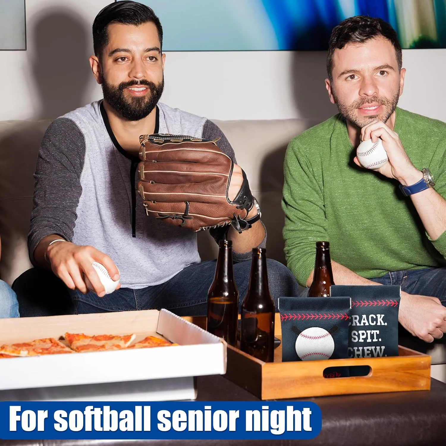 Bulyoou 12 Pcs Baseball Seed Sack Bags for Team Baseball Gift Seed Sack Personalize Baseball Gift Seed Pouch Coin Purse Original Gift Bags for Baseball Field Team Party Favors (Dark Blue)