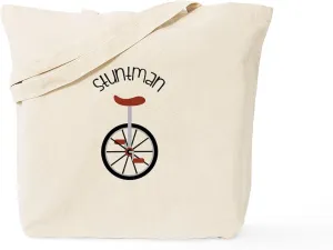 CafePress Stuntman Tote Bag Reusable Natural Beige Canvas Shopping Bag