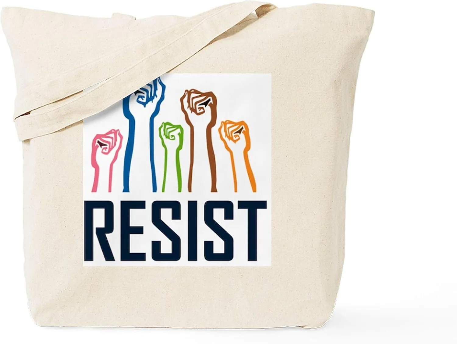 CafePress Tote Bag Reusable Natural Beige Canvas Shopping Bag