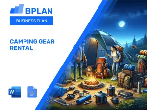 Camping Gear Rental Business Plan