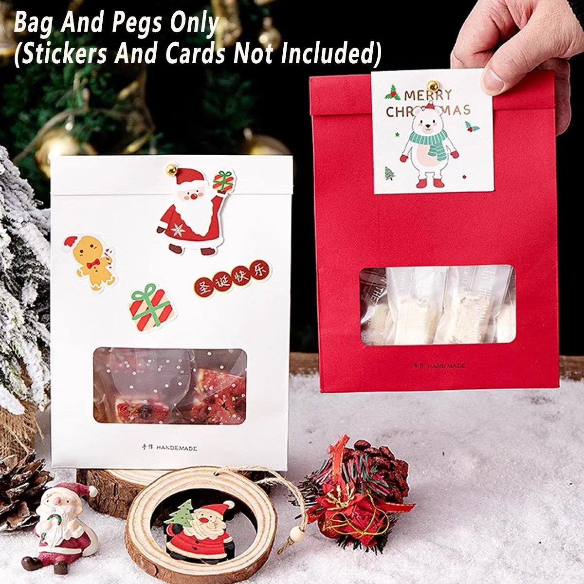 Candy Self-supporting Kraft Paper Bag 10PCS