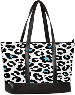 Canvas Laptop Tote Bag for Women Bee Honey Animal Cute 15.6 Inch Large Capacity Computer Bag