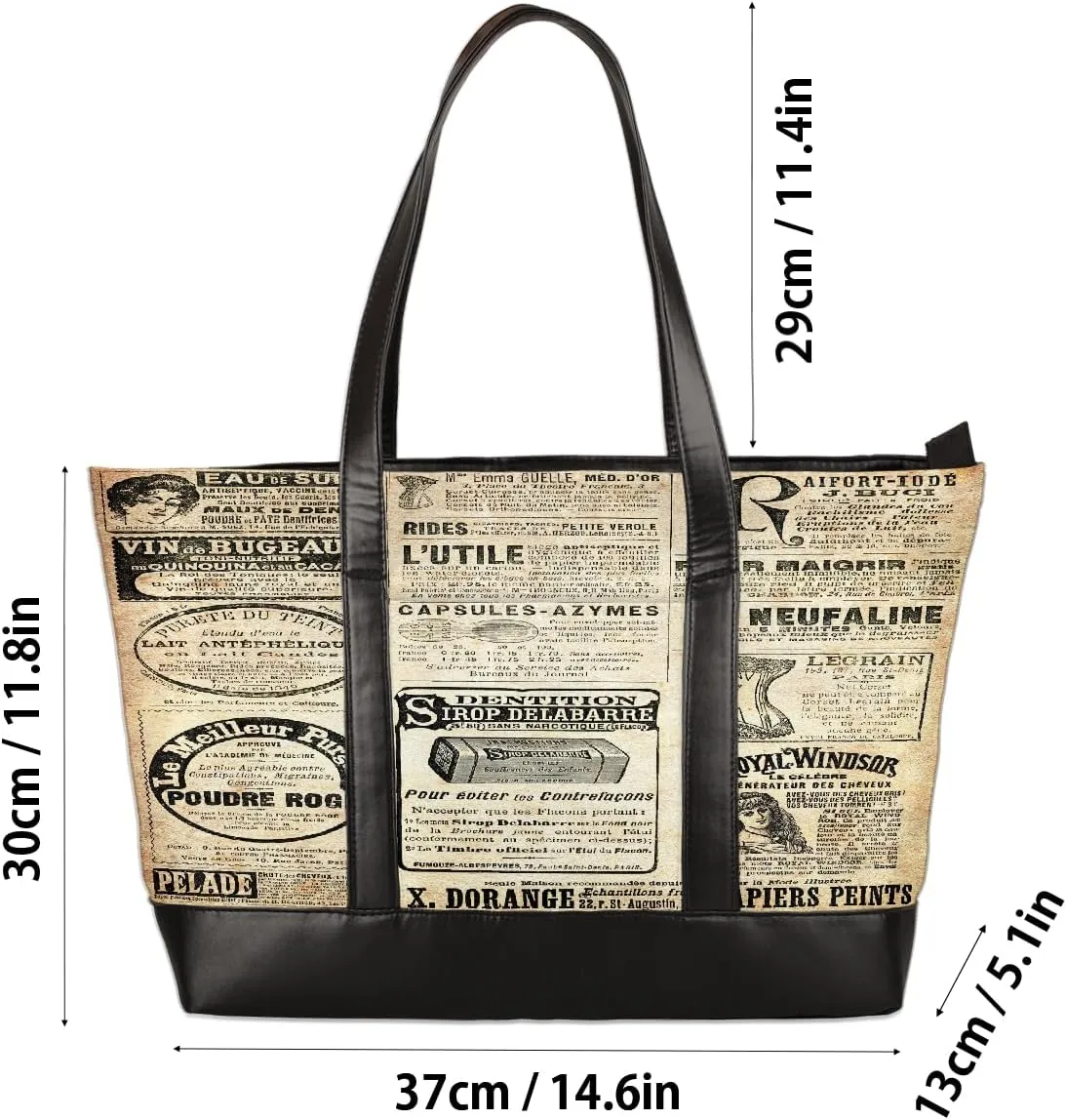 Canvas Laptop Tote Bag for Women Flower Sunflowers Flag 15.6 Inch Large Capacity Computer Bag