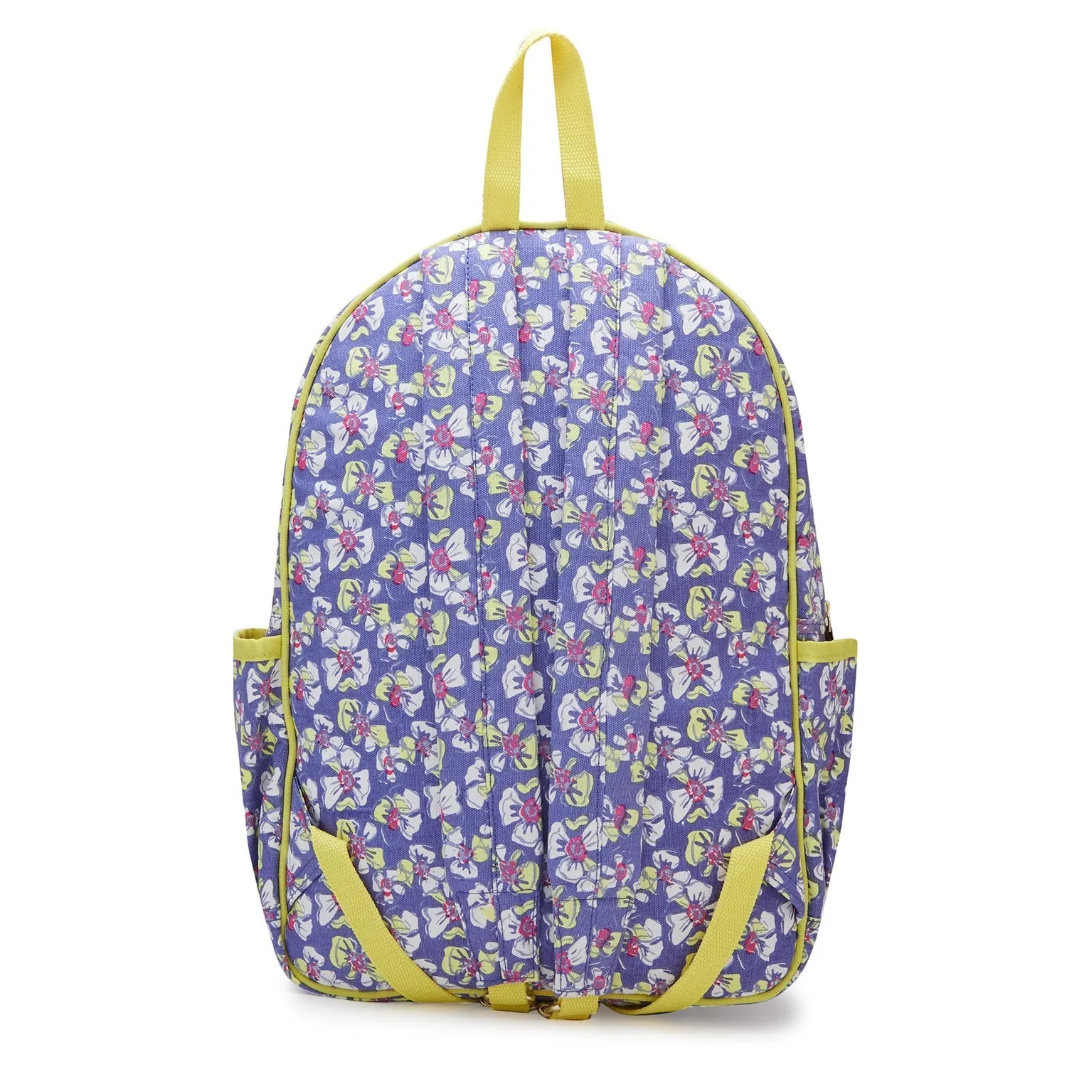 Caprese Blossom Large Purple Laptop Backpack