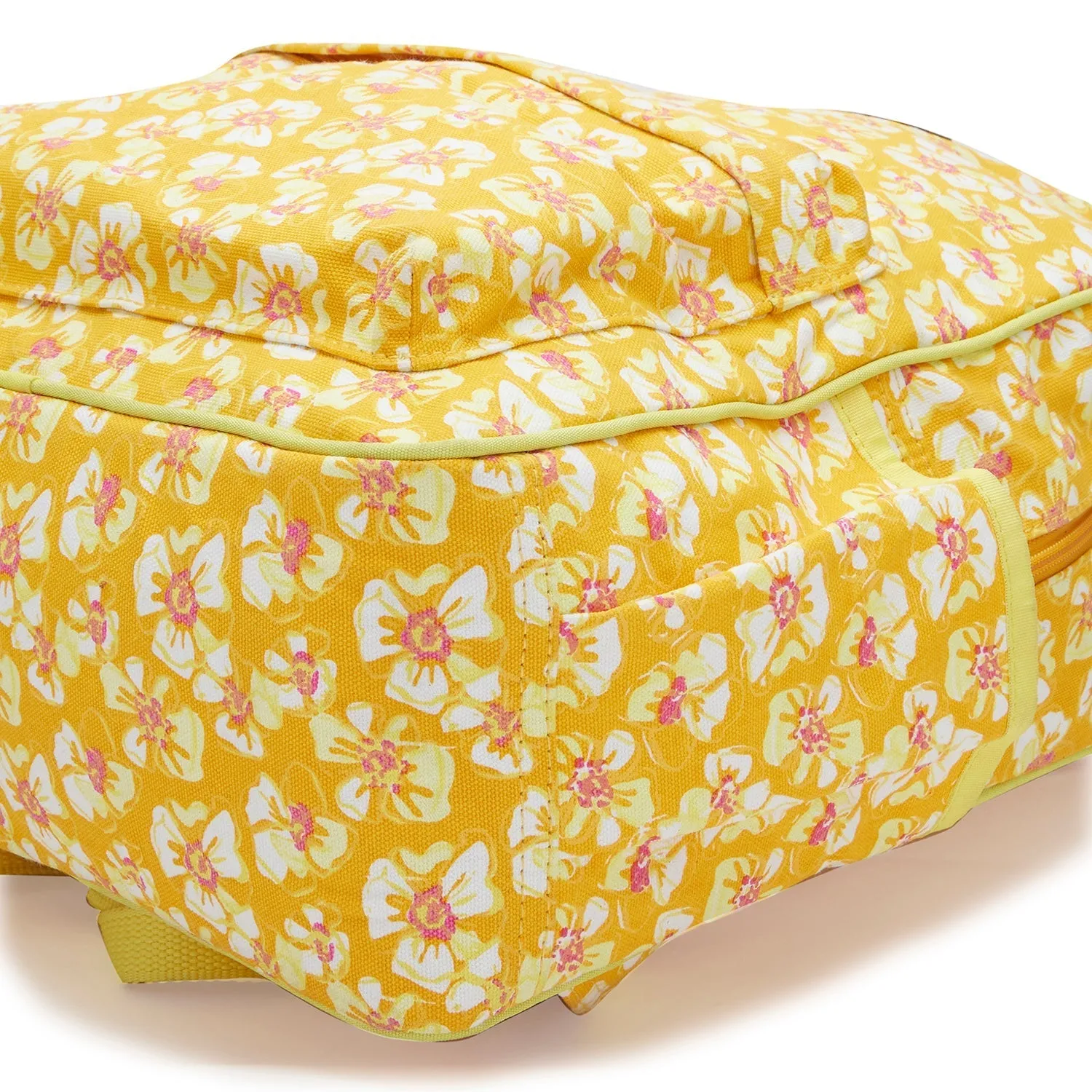 Caprese Blossom Large Yellow Laptop Backpack