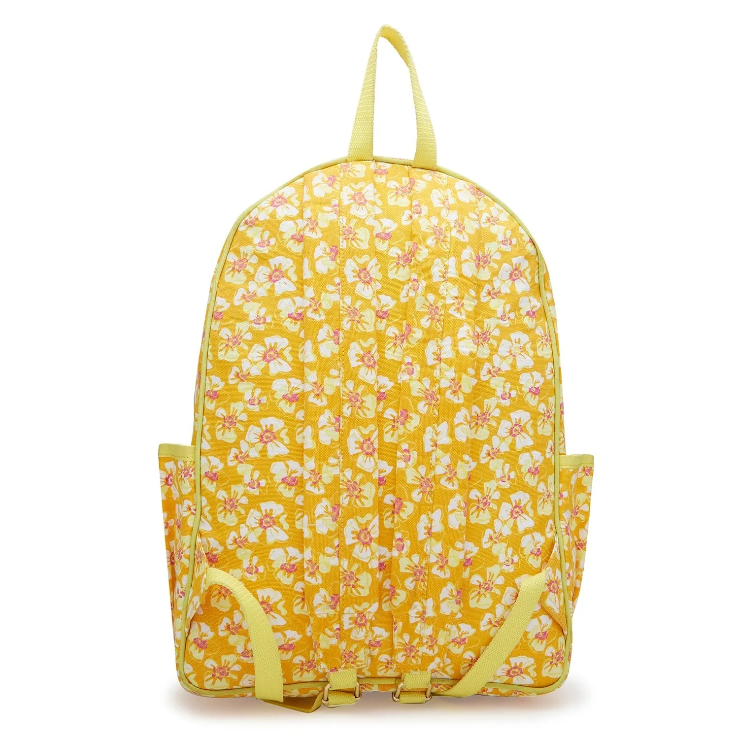 Caprese Blossom Large Yellow Laptop Backpack