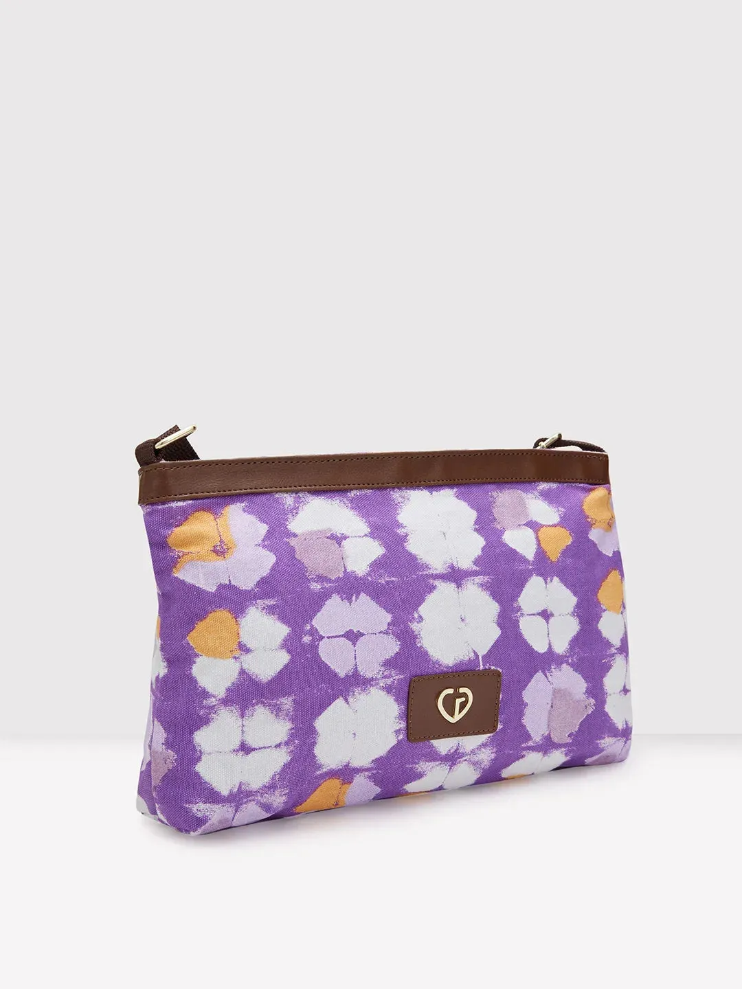 Caprese Enora Large Black Sling Bag