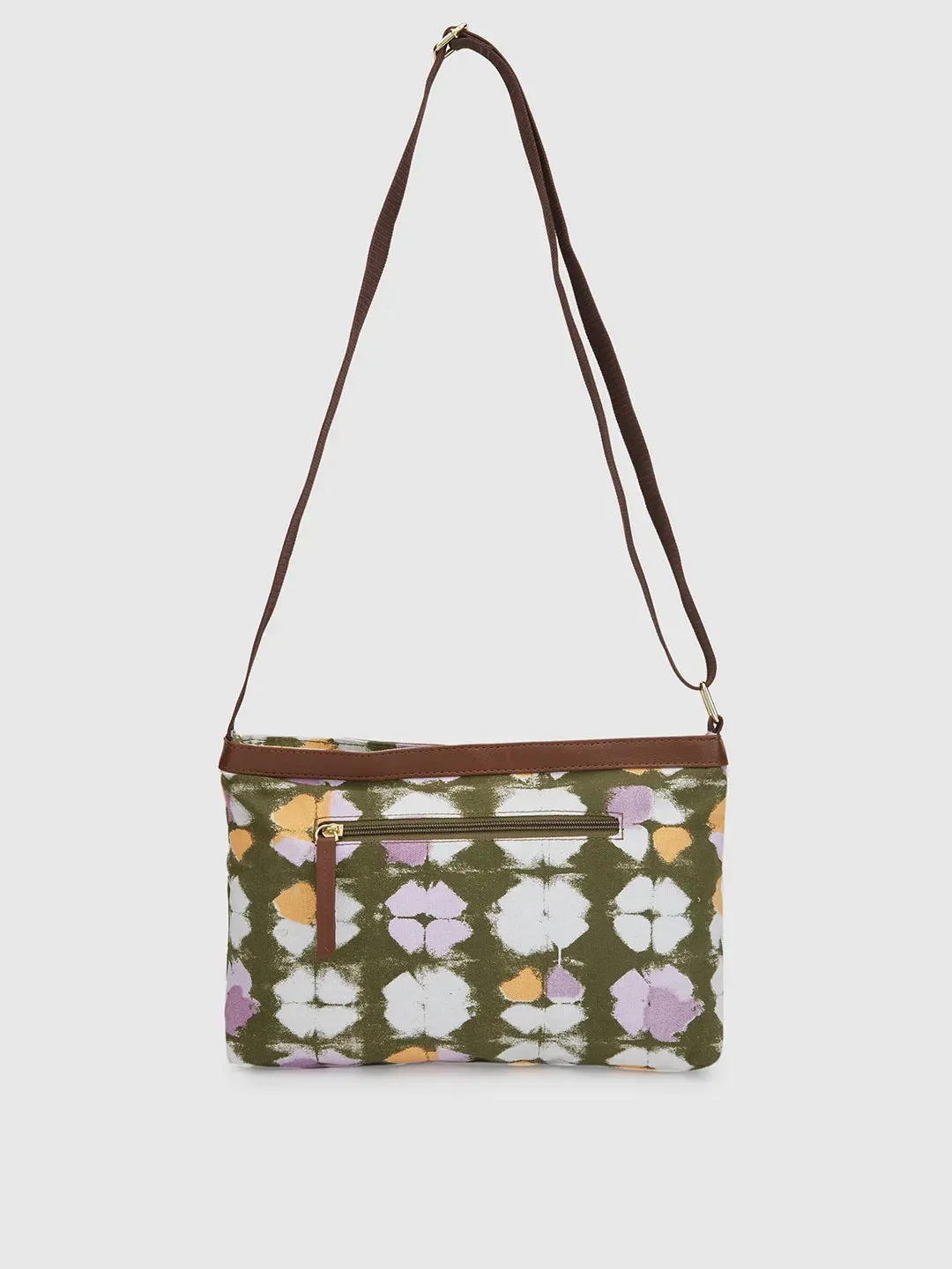 Caprese Enora Large Black Sling Bag