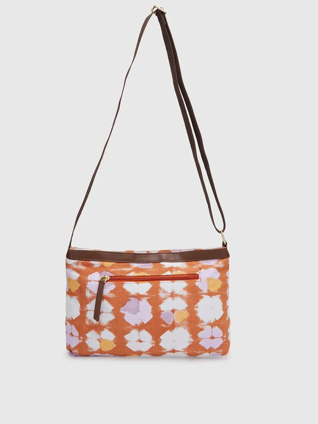 Caprese Enora Large Black Sling Bag