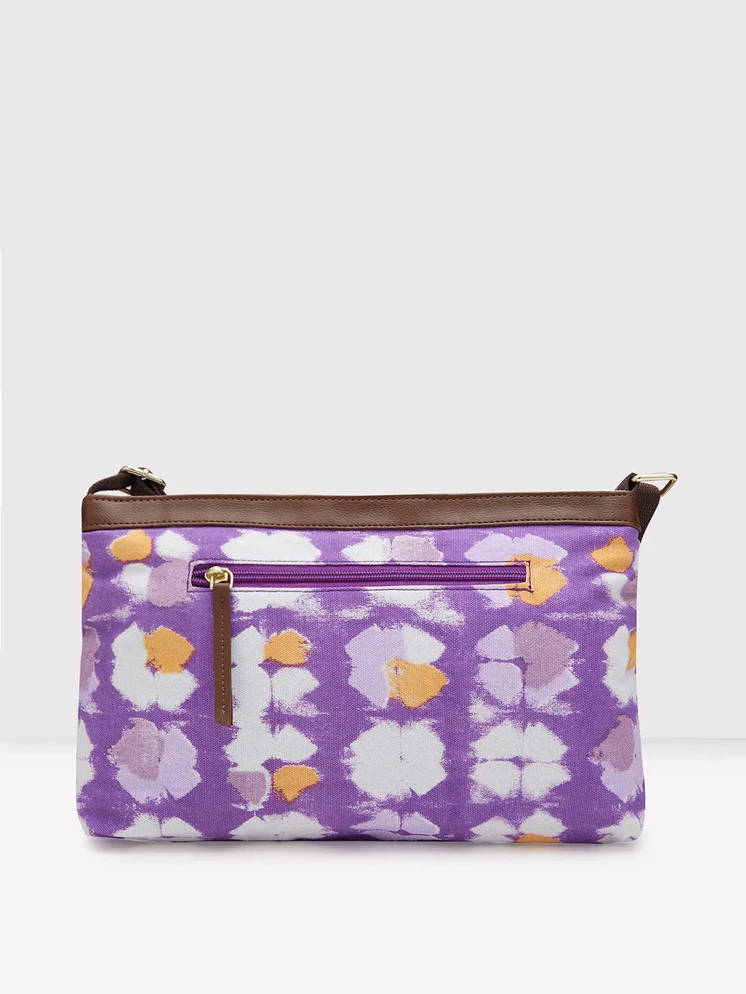 Caprese Enora Large Black Sling Bag