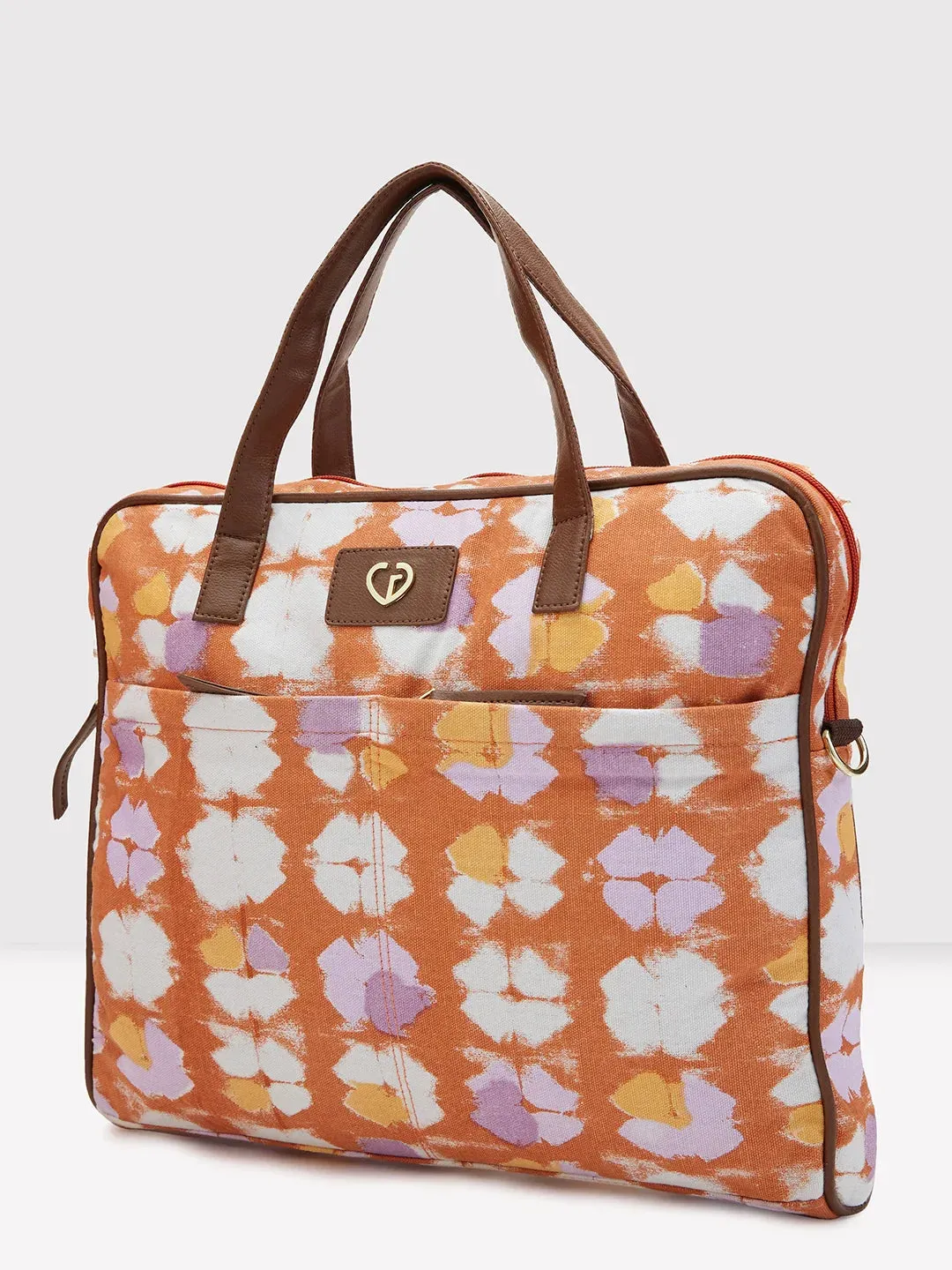 Caprese Enora Large Rust Laptop Bag