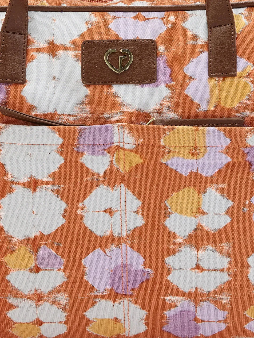 Caprese Enora Large Rust Laptop Bag