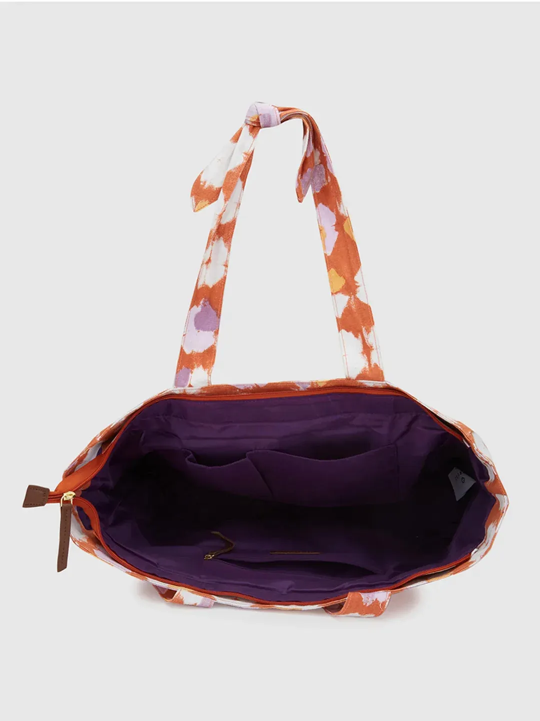 Caprese Enora Large Rust Tote Bag