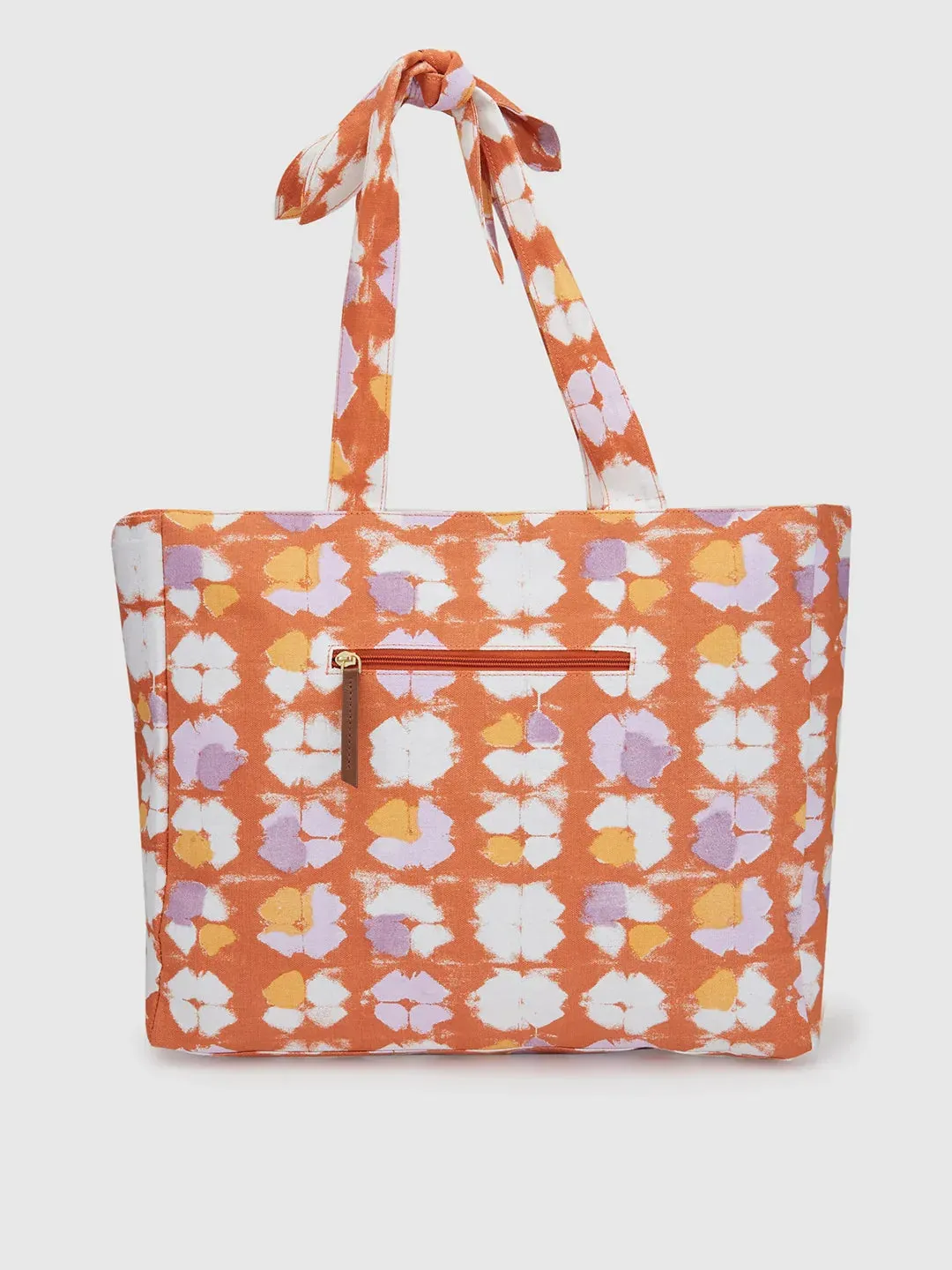 Caprese Enora Large Rust Tote Bag