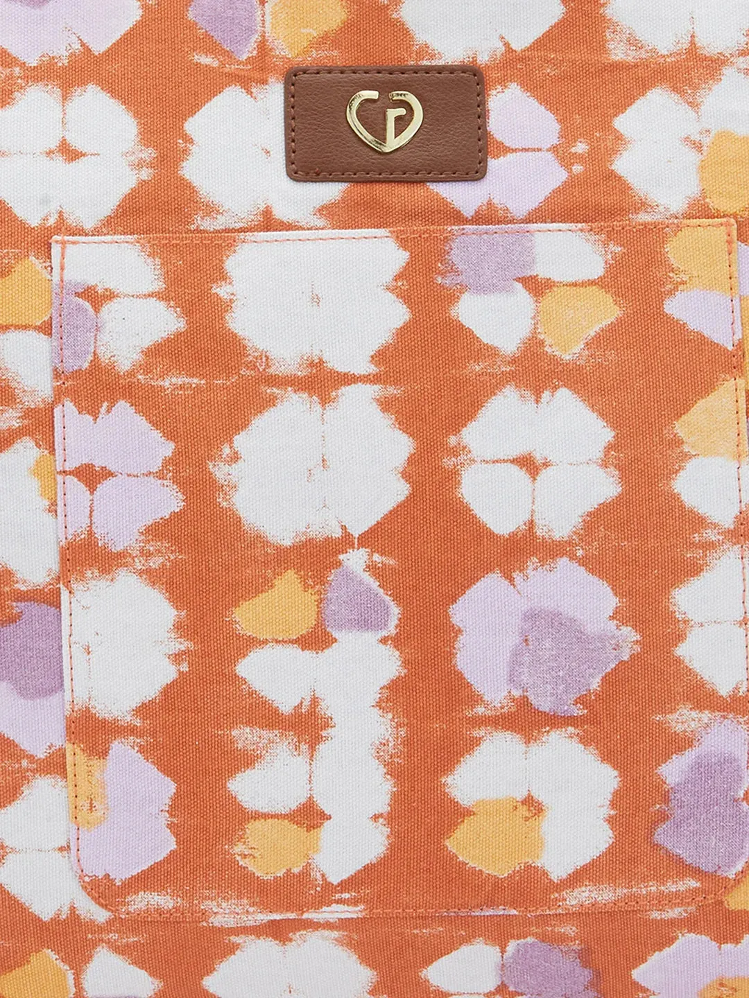 Caprese Enora Large Rust Tote Bag