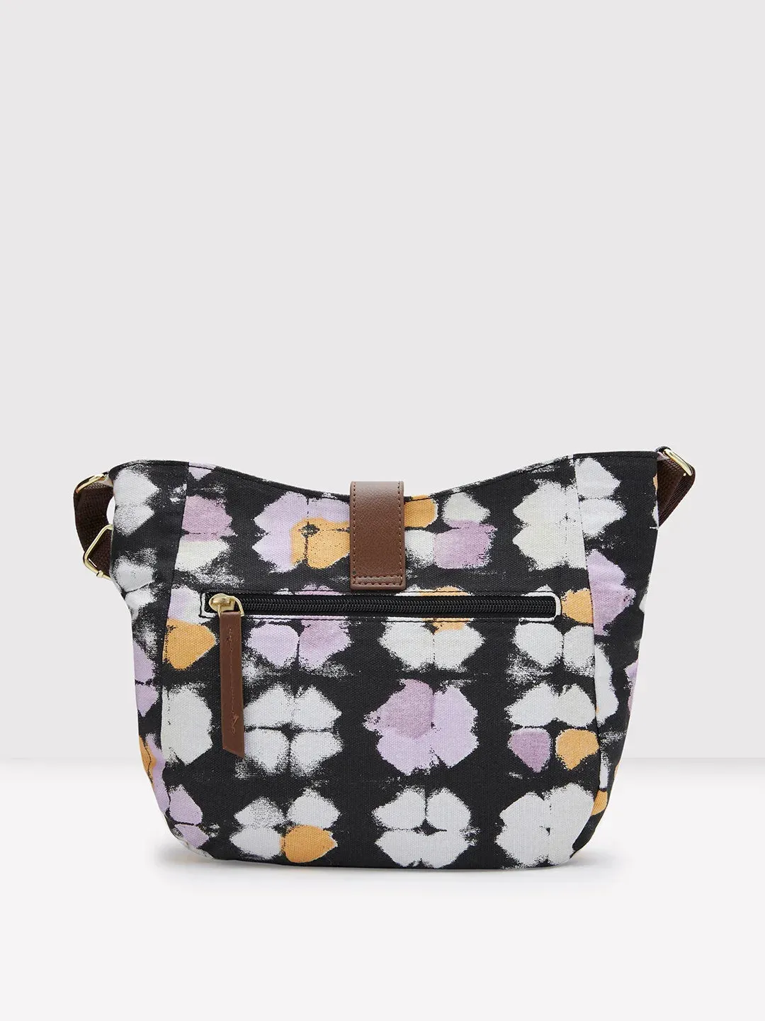 Caprese Enora Medium Black Crossbody Bag