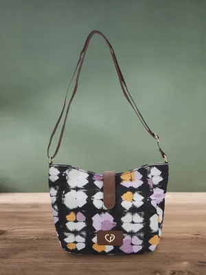 Caprese Enora Medium Black Crossbody Bag