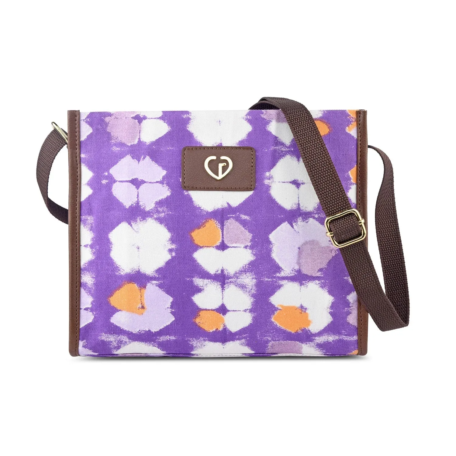 Caprese Enora Medium Purple Sling Bag