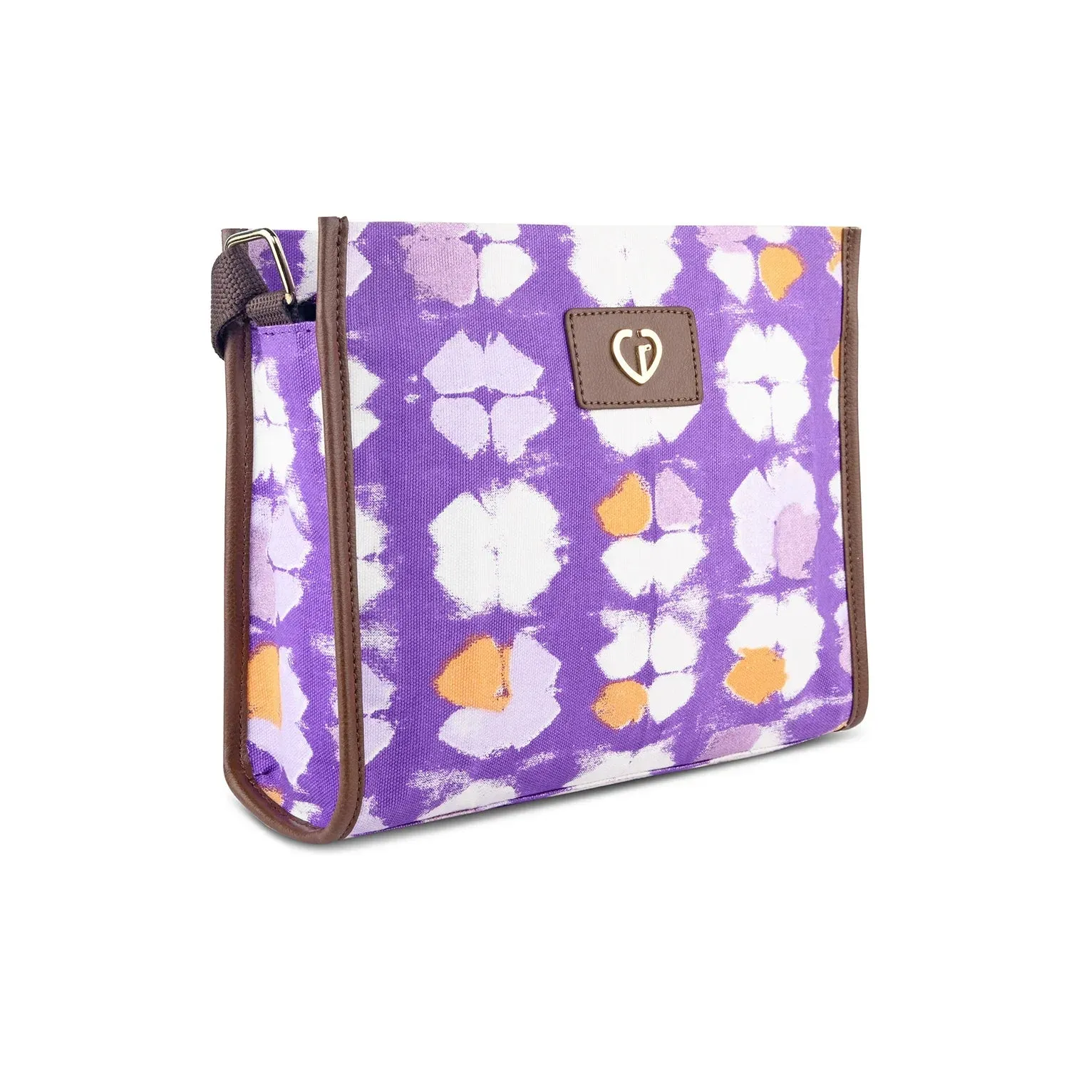 Caprese Enora Medium Purple Sling Bag