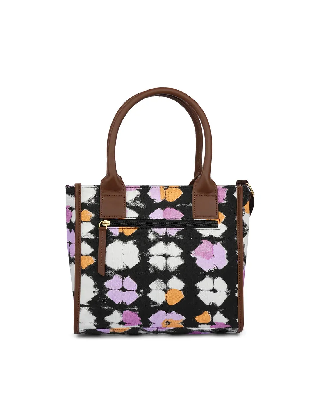 Caprese Enora Small Black Tote Bag