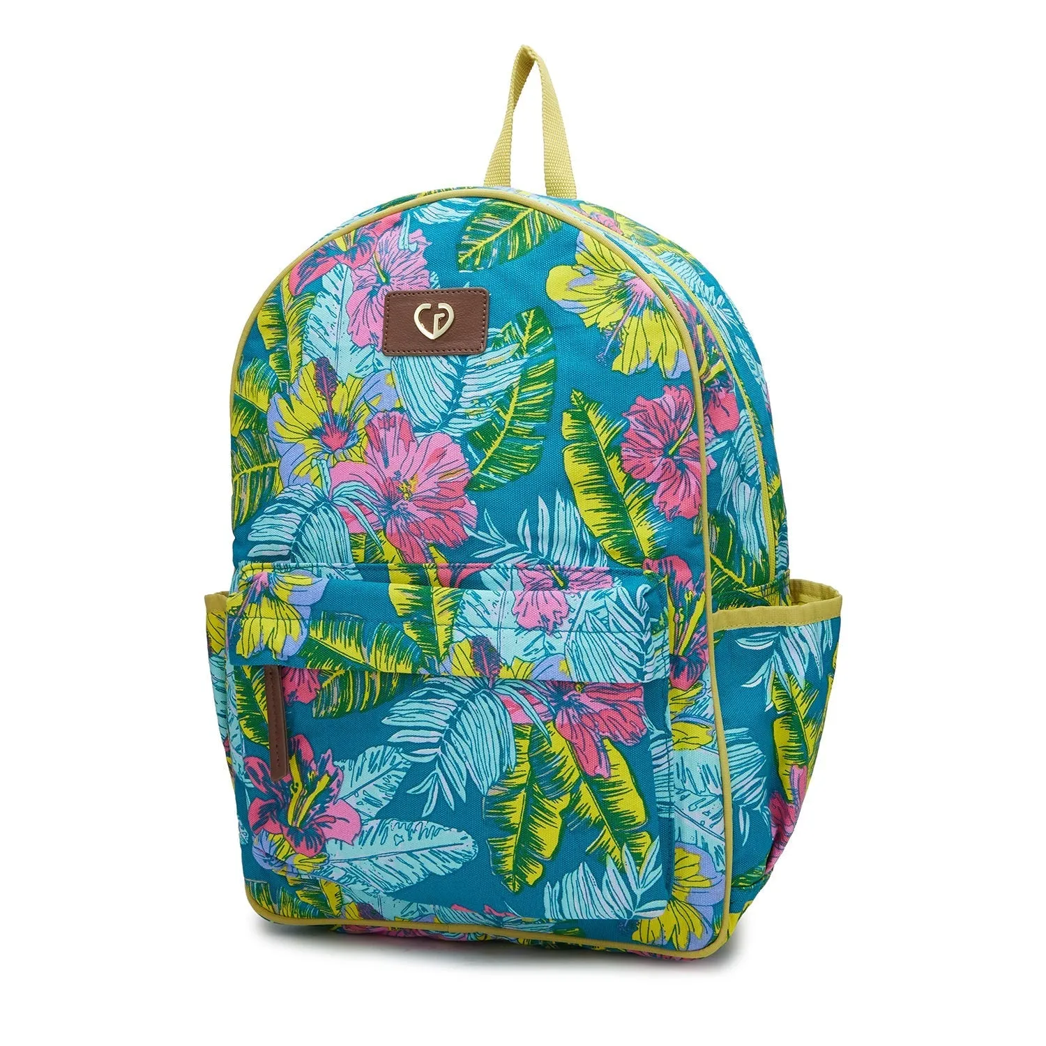 Caprese Gabriel Large Burgundy Laptop Backpack