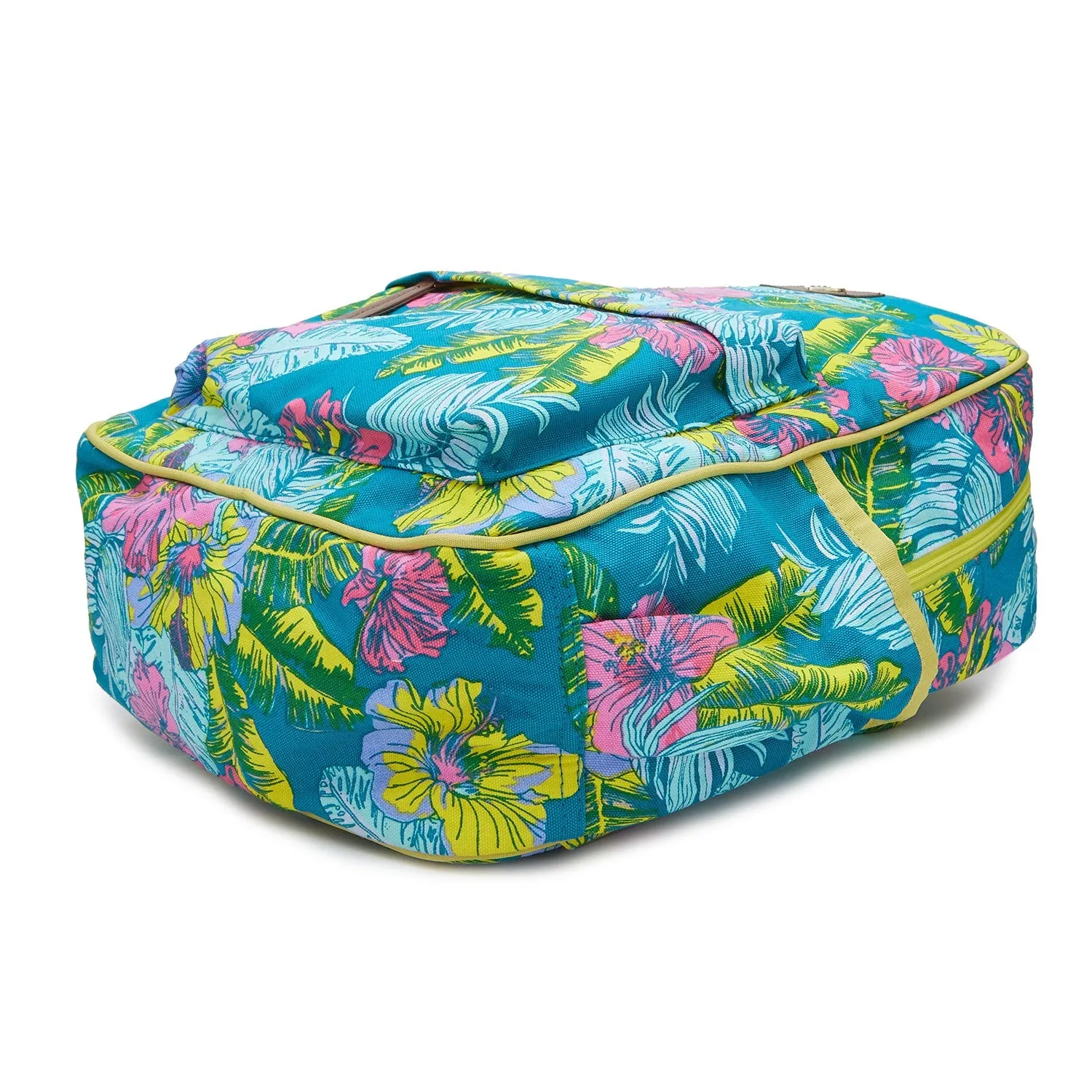 Caprese Gabriel Large Teal Laptop Backpack