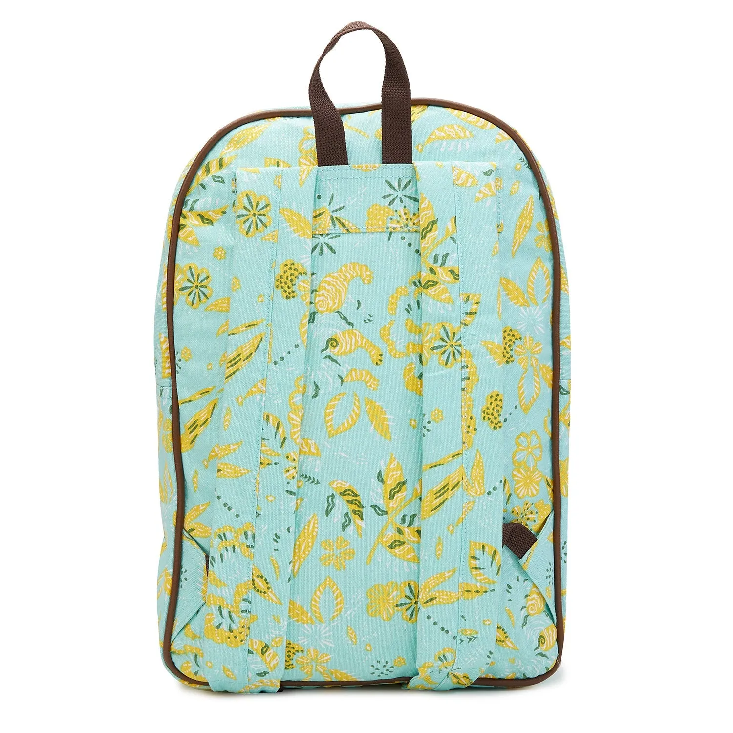 Caprese Hazel Large Aqua Laptop Backpack