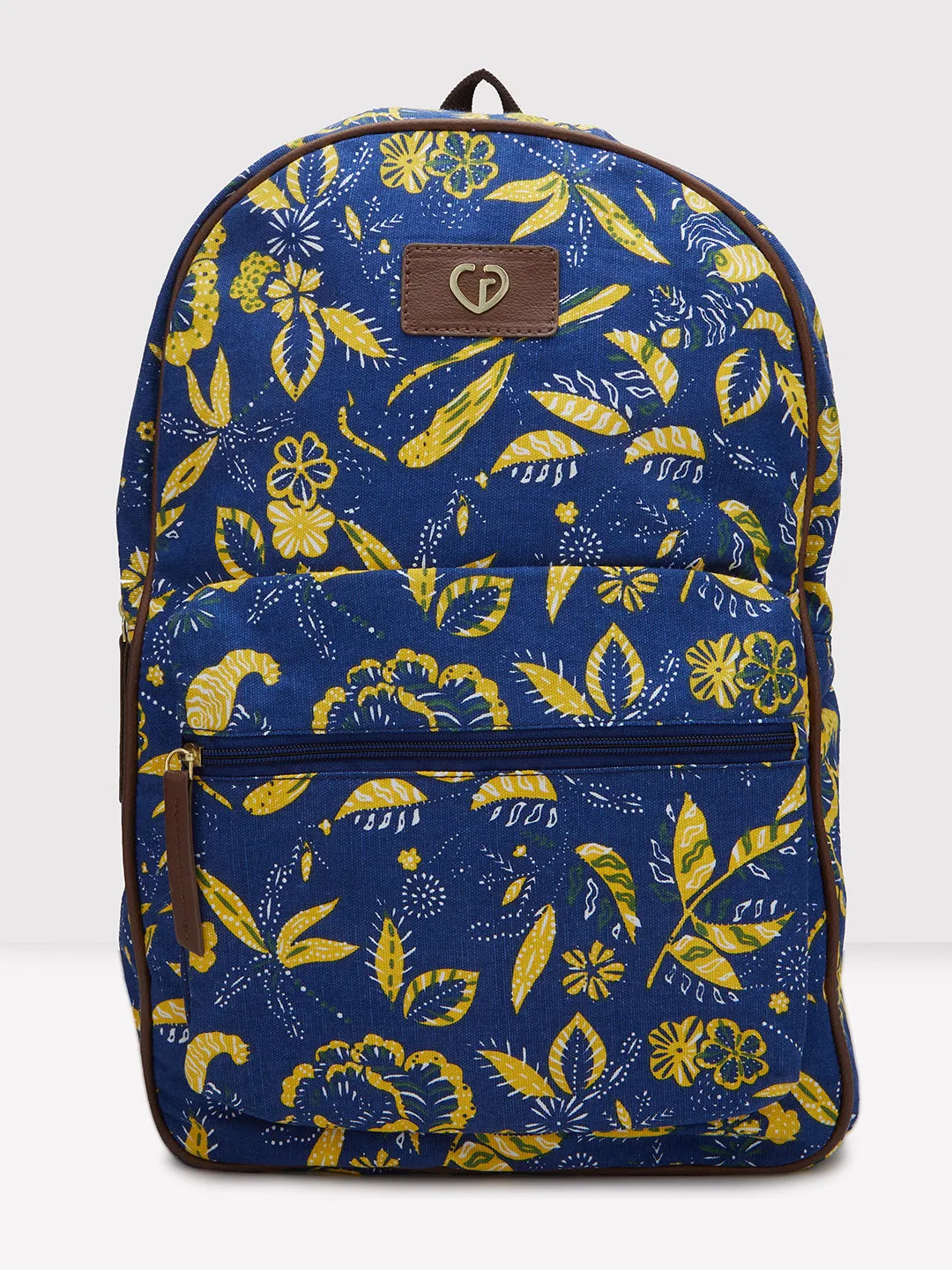 Caprese Hazel Large Blue Laptop Backpack