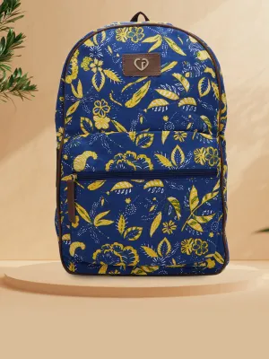 Caprese Hazel Large Blue Laptop Backpack