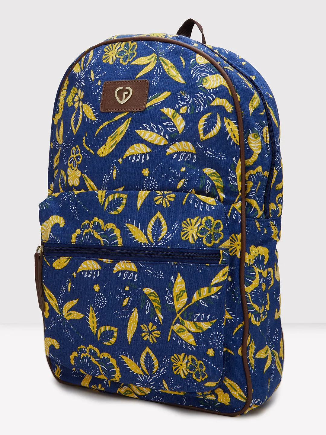 Caprese Hazel Large Blue Laptop Backpack
