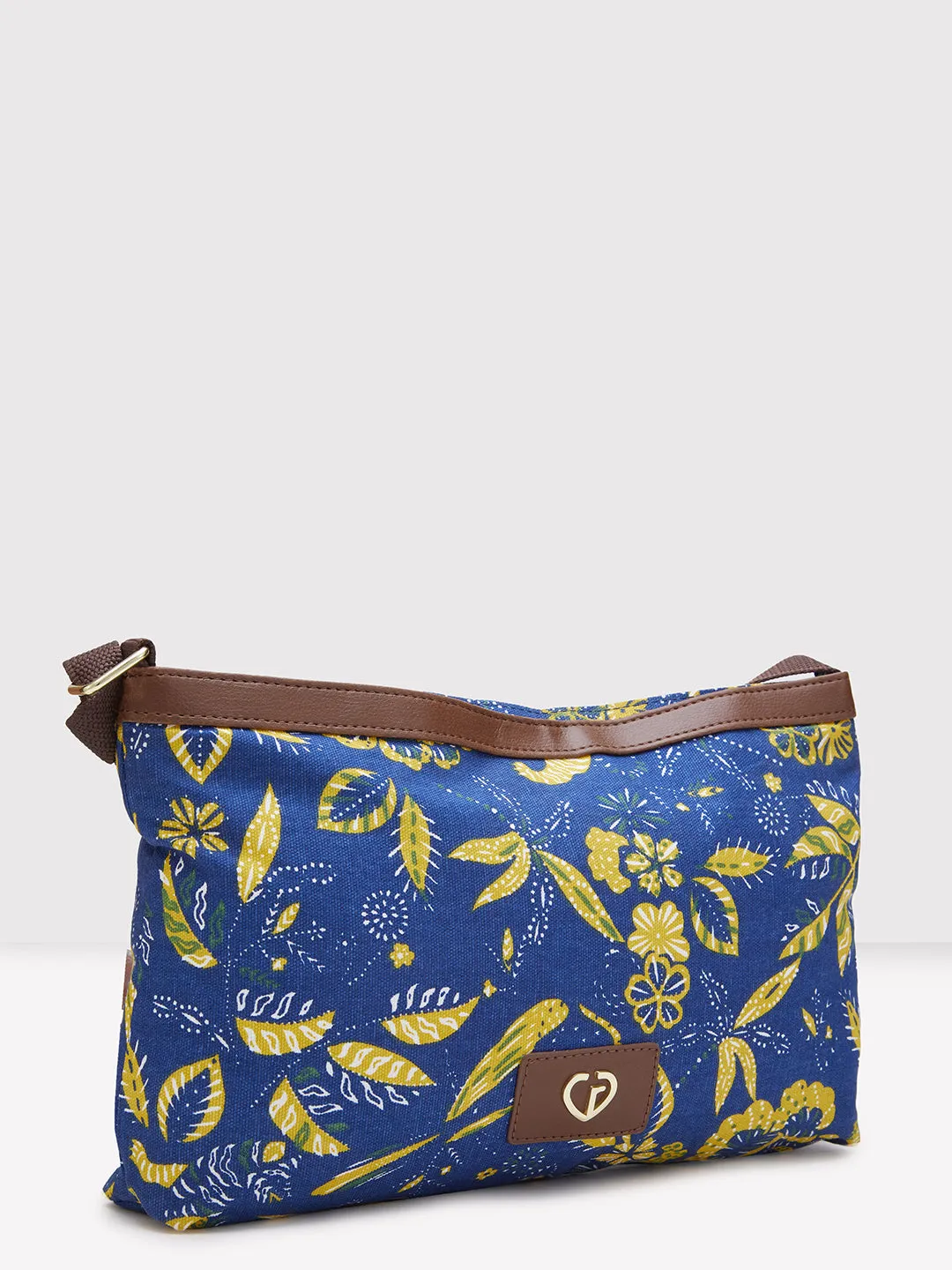 Caprese Hazel Large Blue Sling Bag