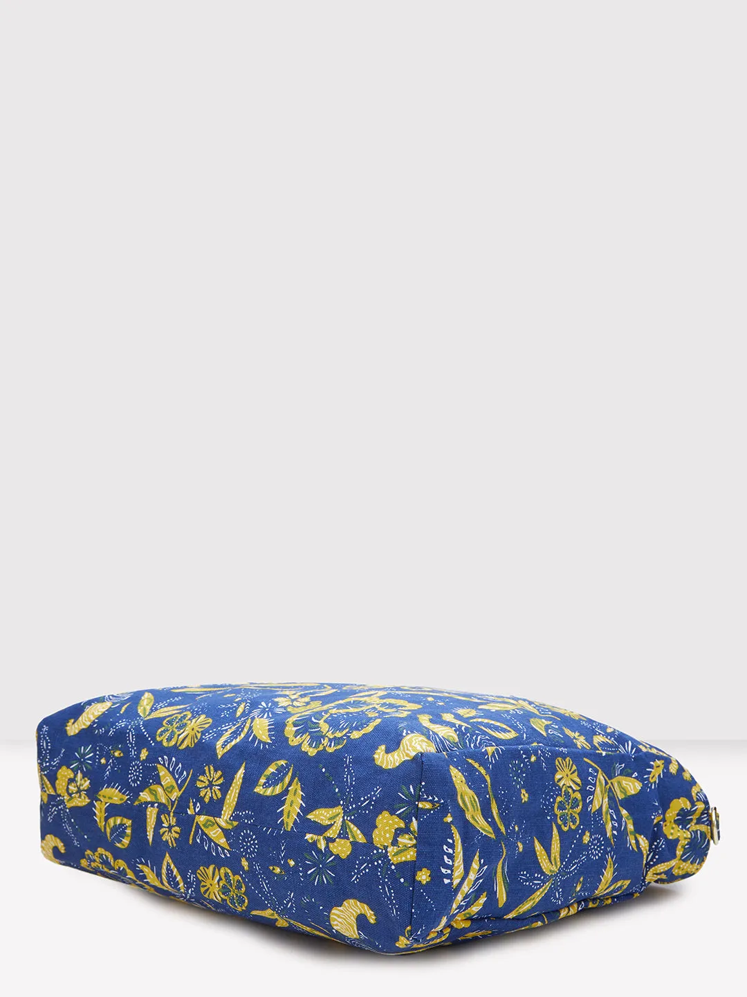 Caprese Hazel Large Blue Tote Bag
