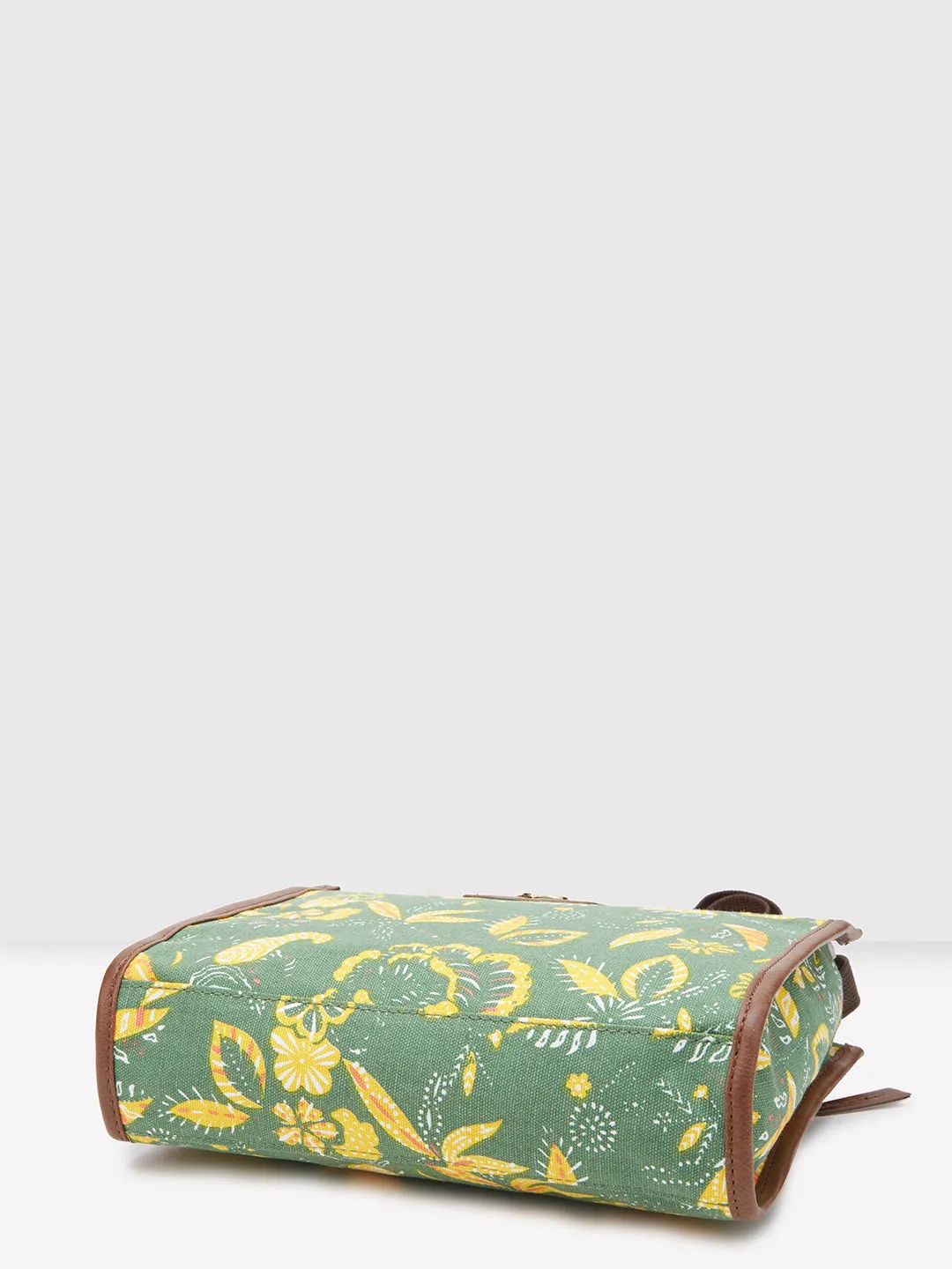 Caprese Hazel Medium Olive Sling Bag
