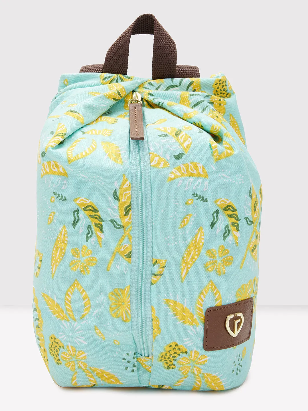 Caprese Hazel Small Aqua Backpack