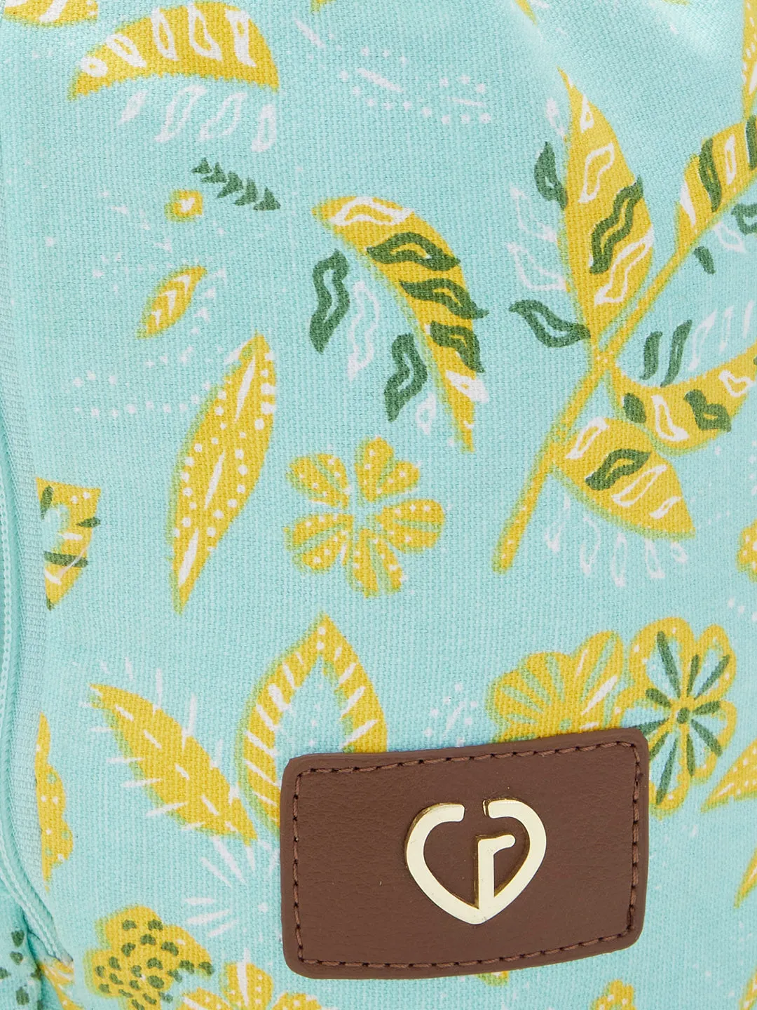 Caprese Hazel Small Aqua Backpack