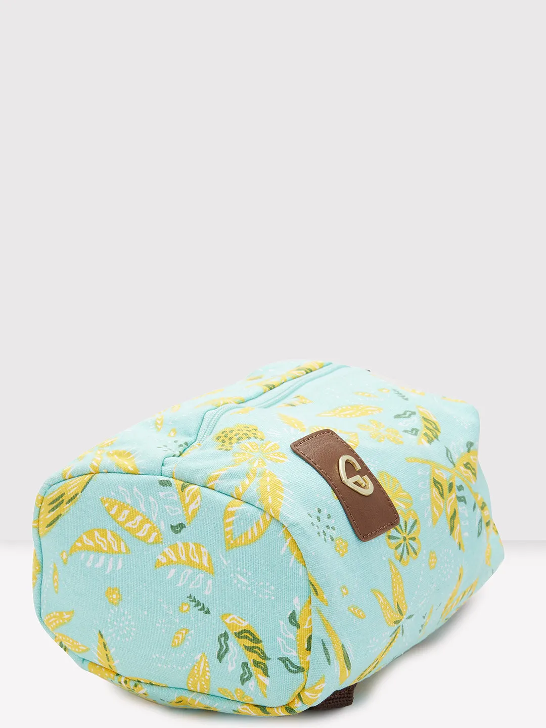 Caprese Hazel Small Aqua Backpack