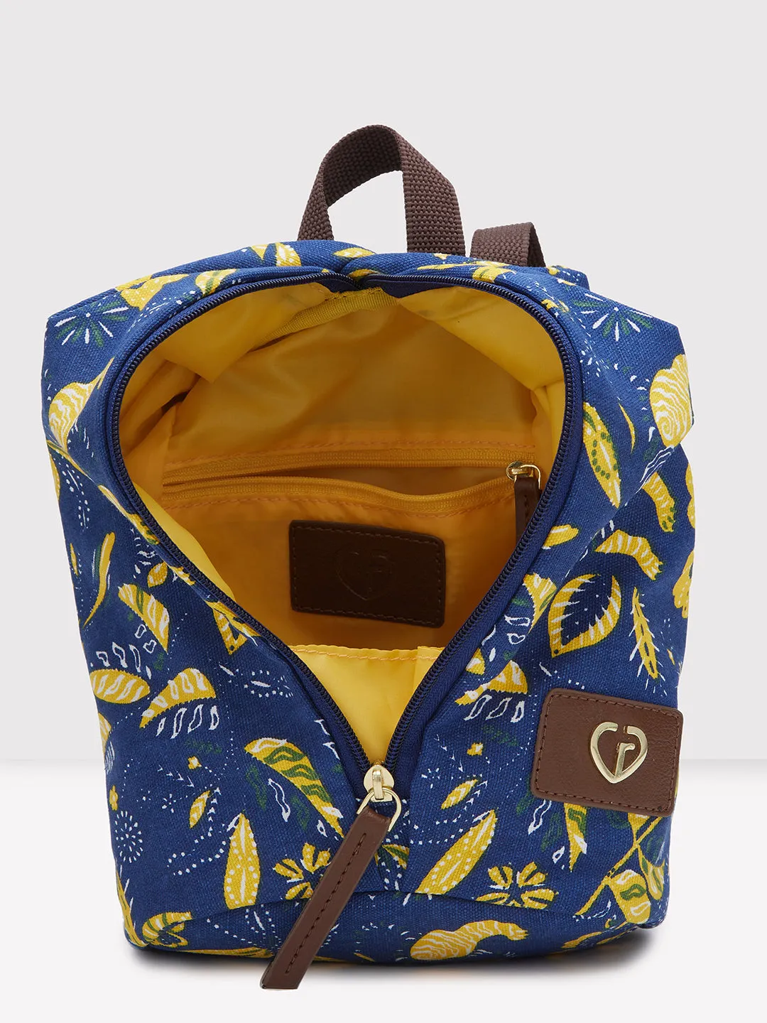 Caprese Hazel Small Blue Backpack