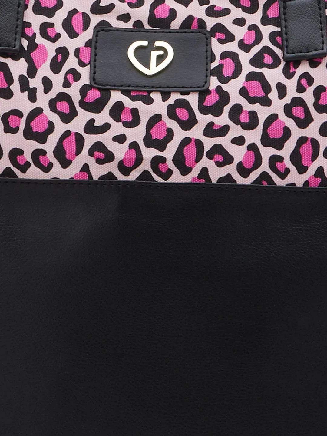 Caprese Karel Large Fuchsia Tote Bag