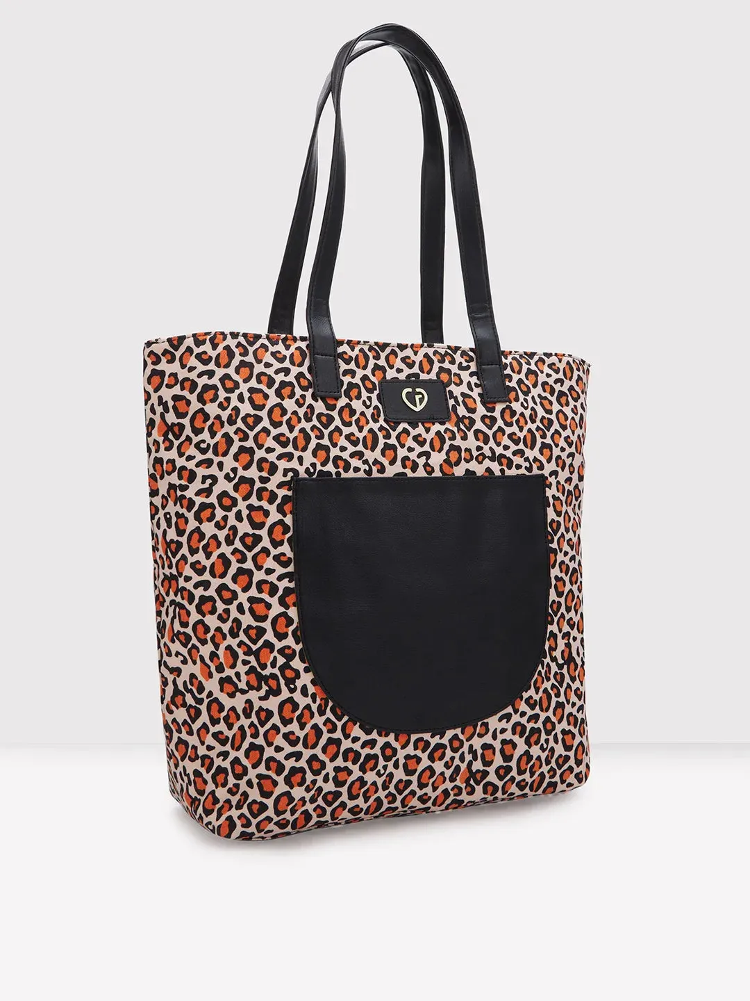 Caprese Karel Large Orange Tote Bag
