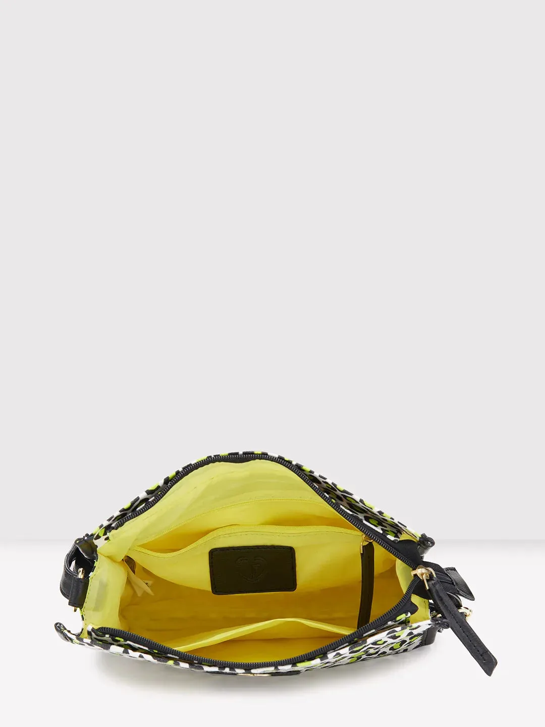Caprese Karel Medium Lime Sling Bag