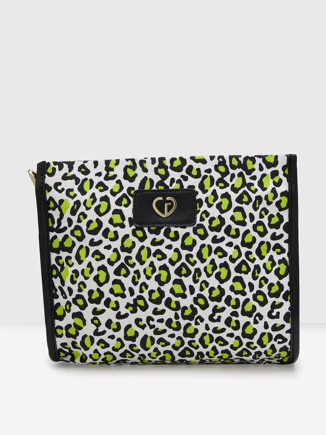Caprese Karel Medium Lime Sling Bag