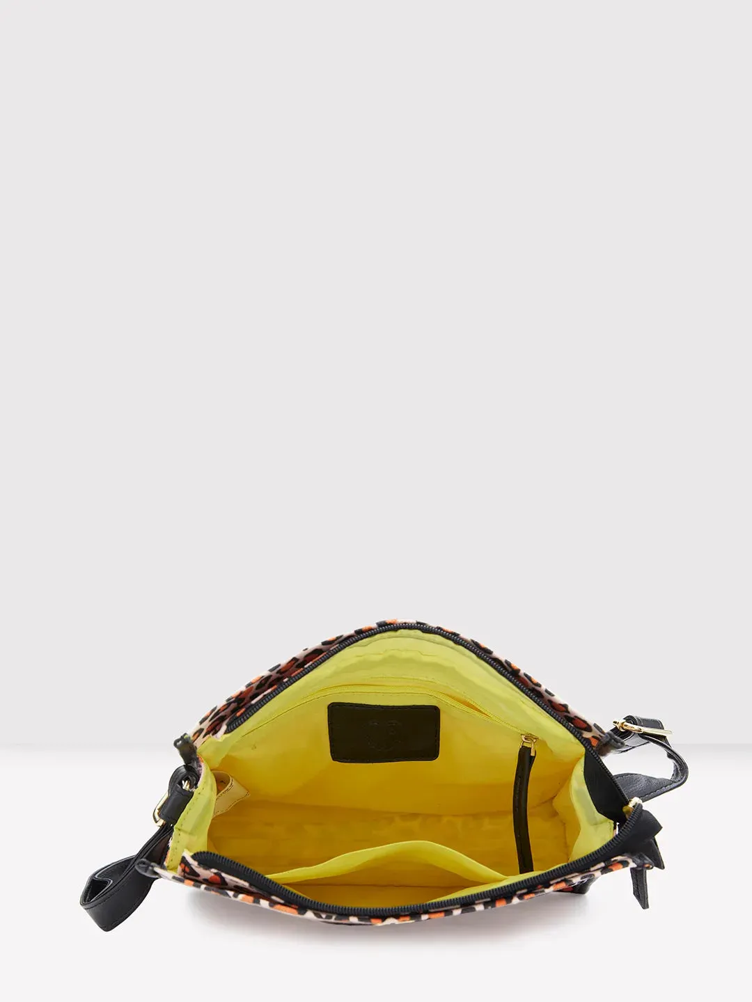 Caprese Karel Medium Orange Sling Bag