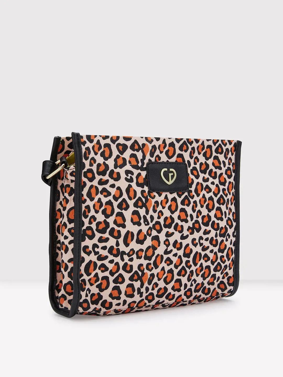Caprese Karel Medium Orange Sling Bag
