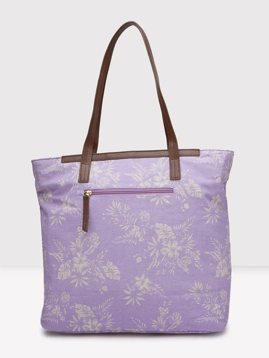 Caprese Kendall Large Lilac Laptop Tote Bag