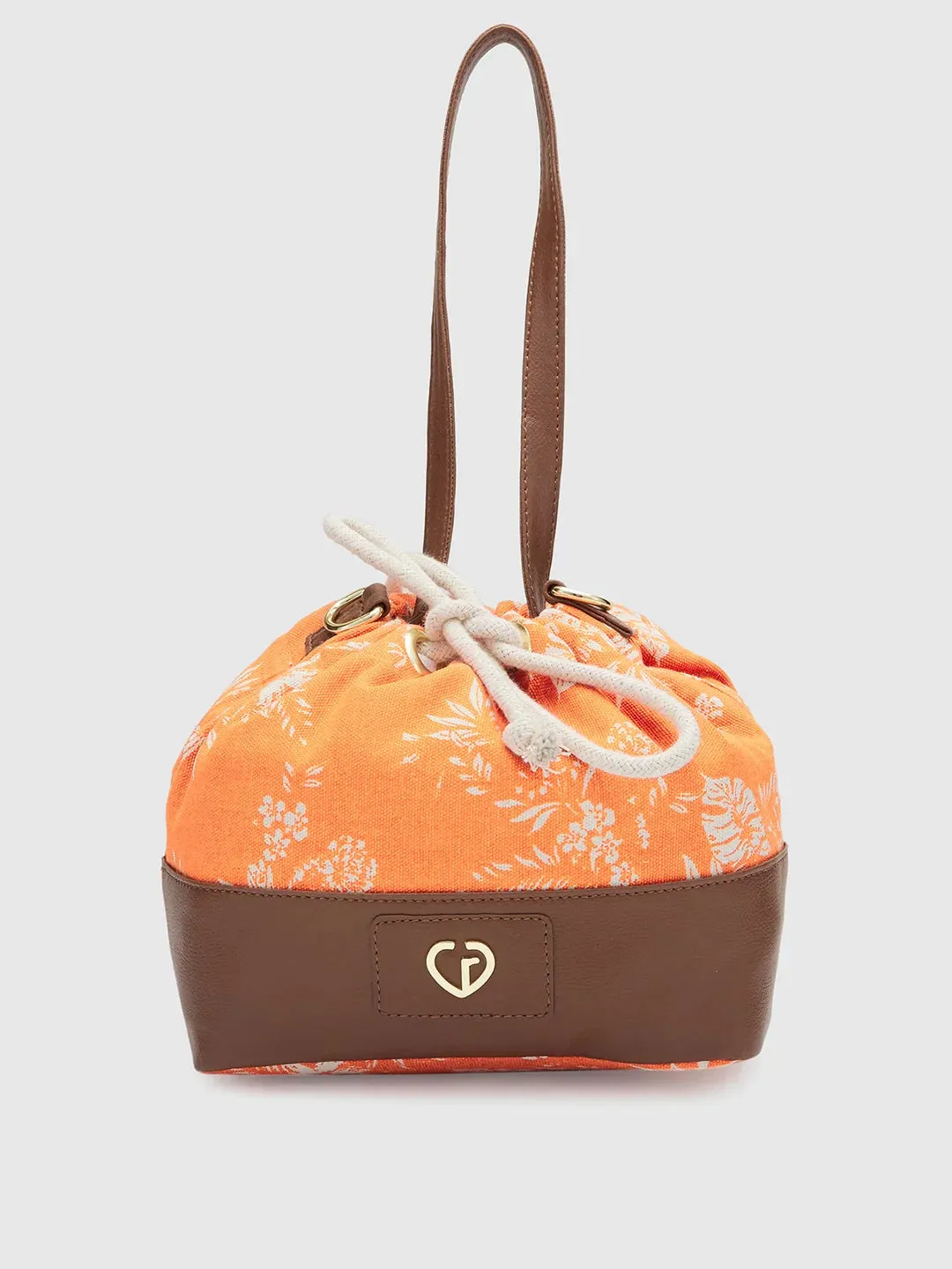 Caprese Kendall Large Orange Sling Bag