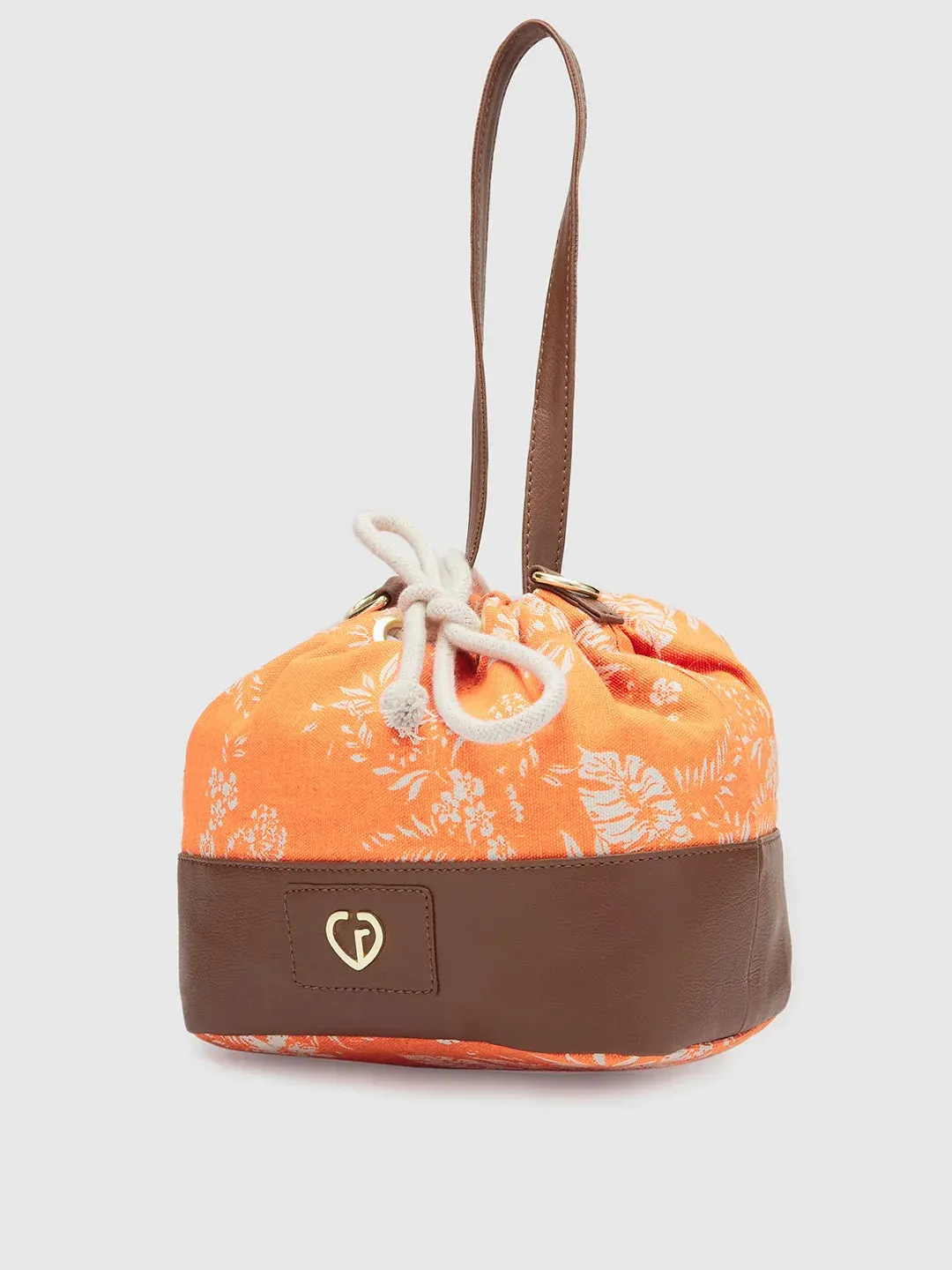 Caprese Kendall Large Orange Sling Bag