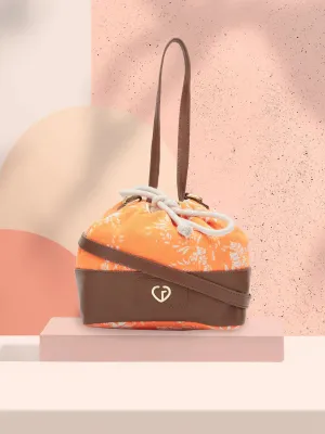 Caprese Kendall Large Orange Sling Bag